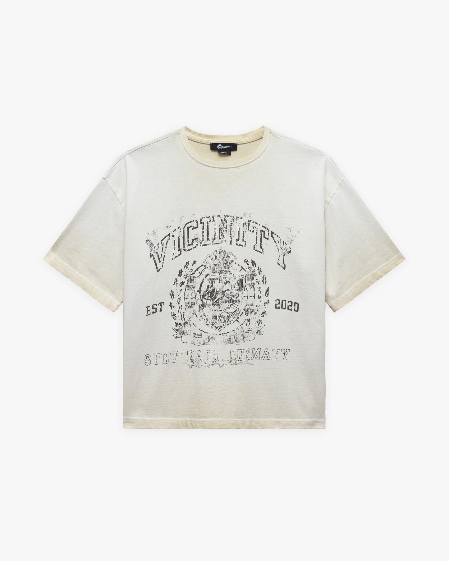EMBLEM TEE CREAM