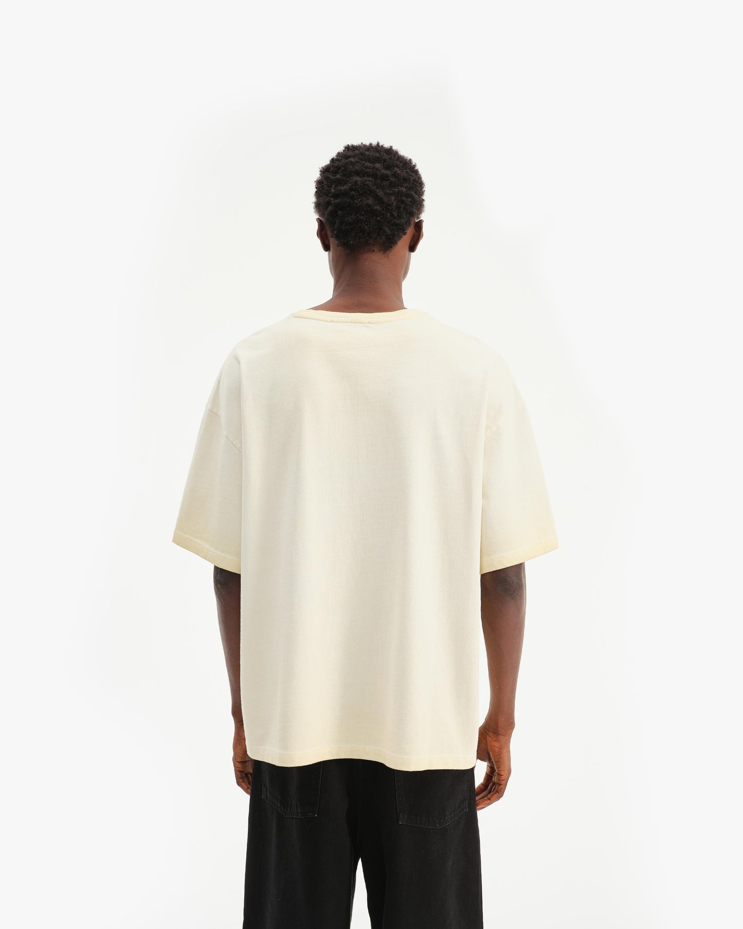 EMBLEM TEE CREAM