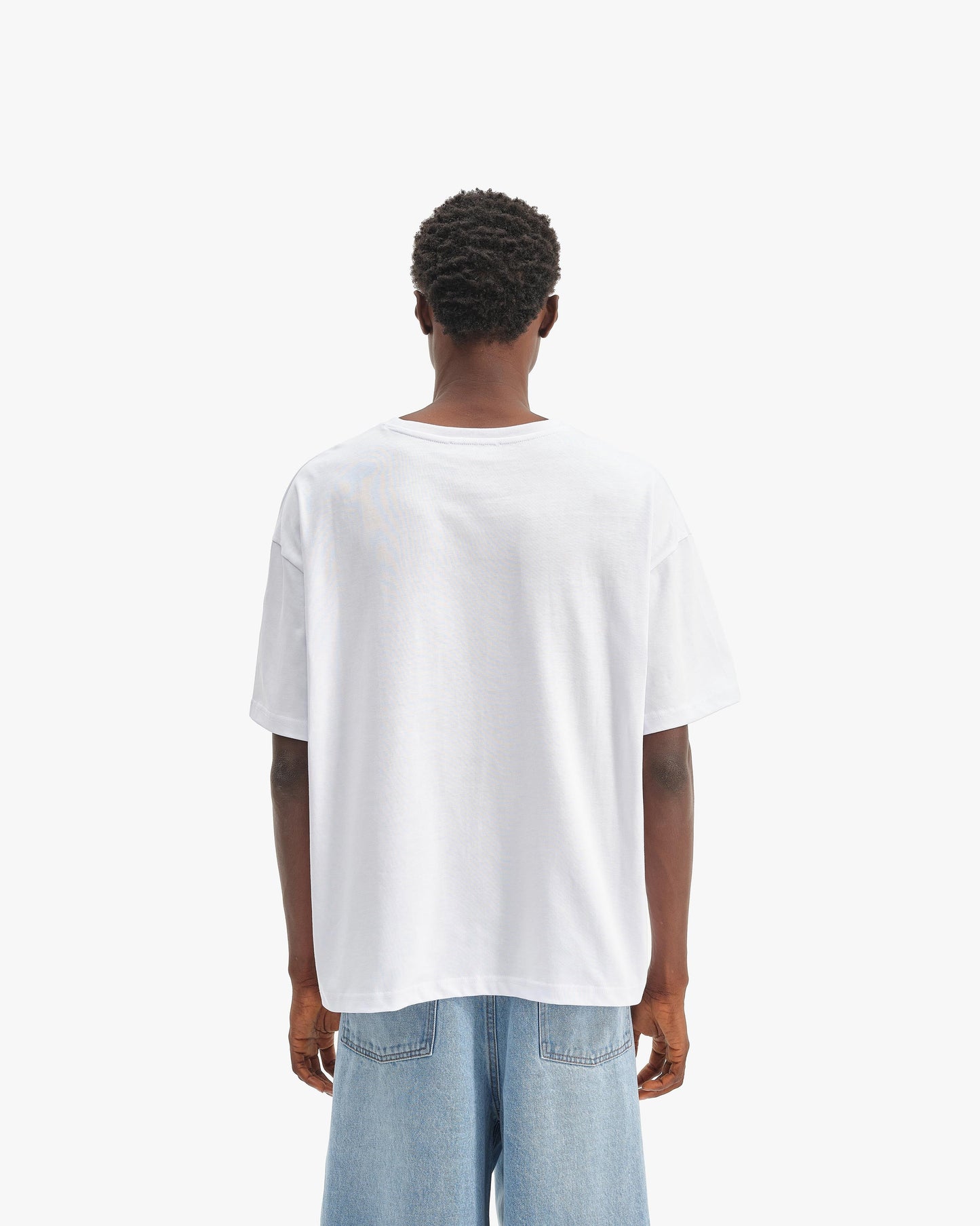 CHAMP EMBLEM TEE PINK/WHITE