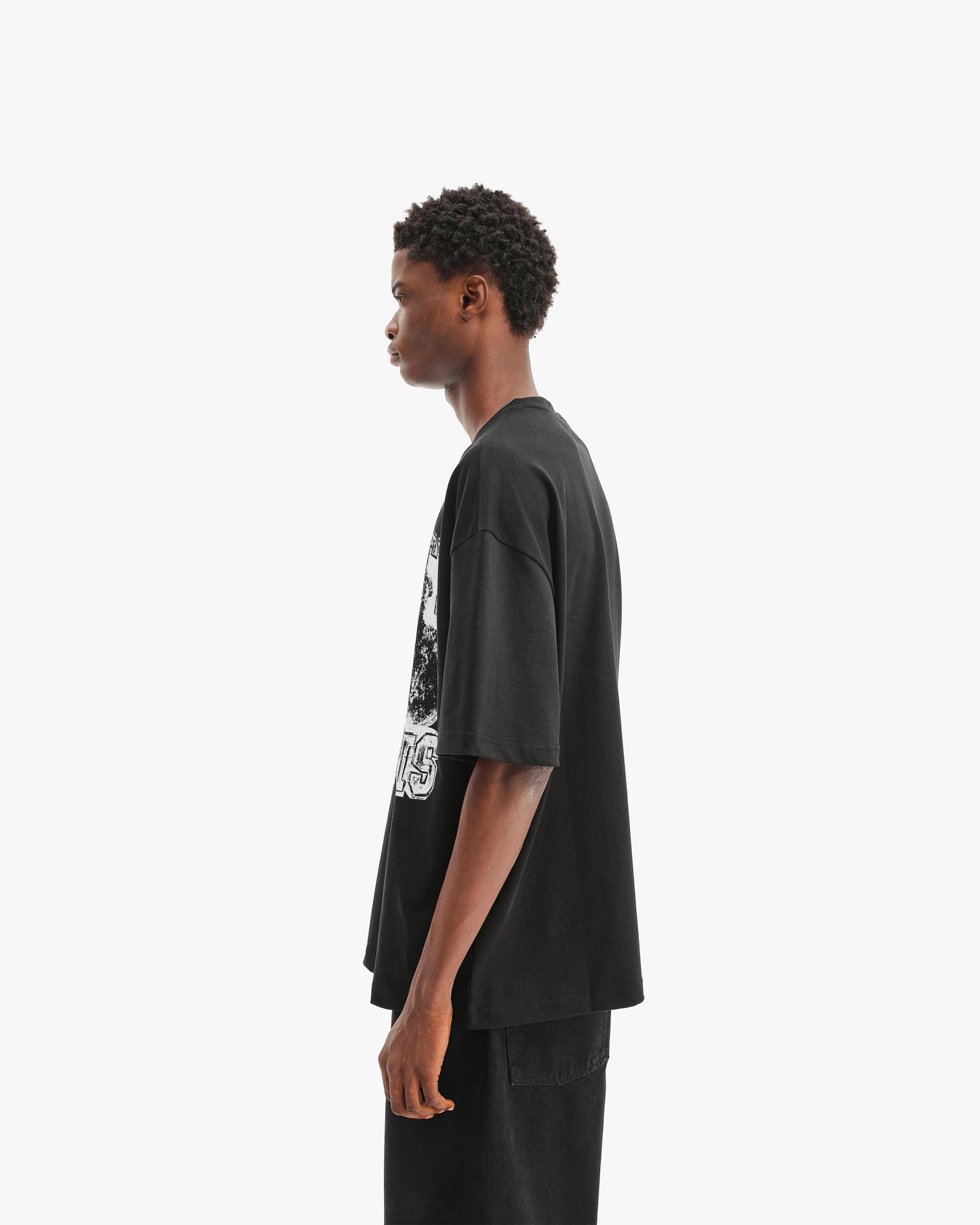 CHAMP EMBLEM TEE WHITE/BLACK