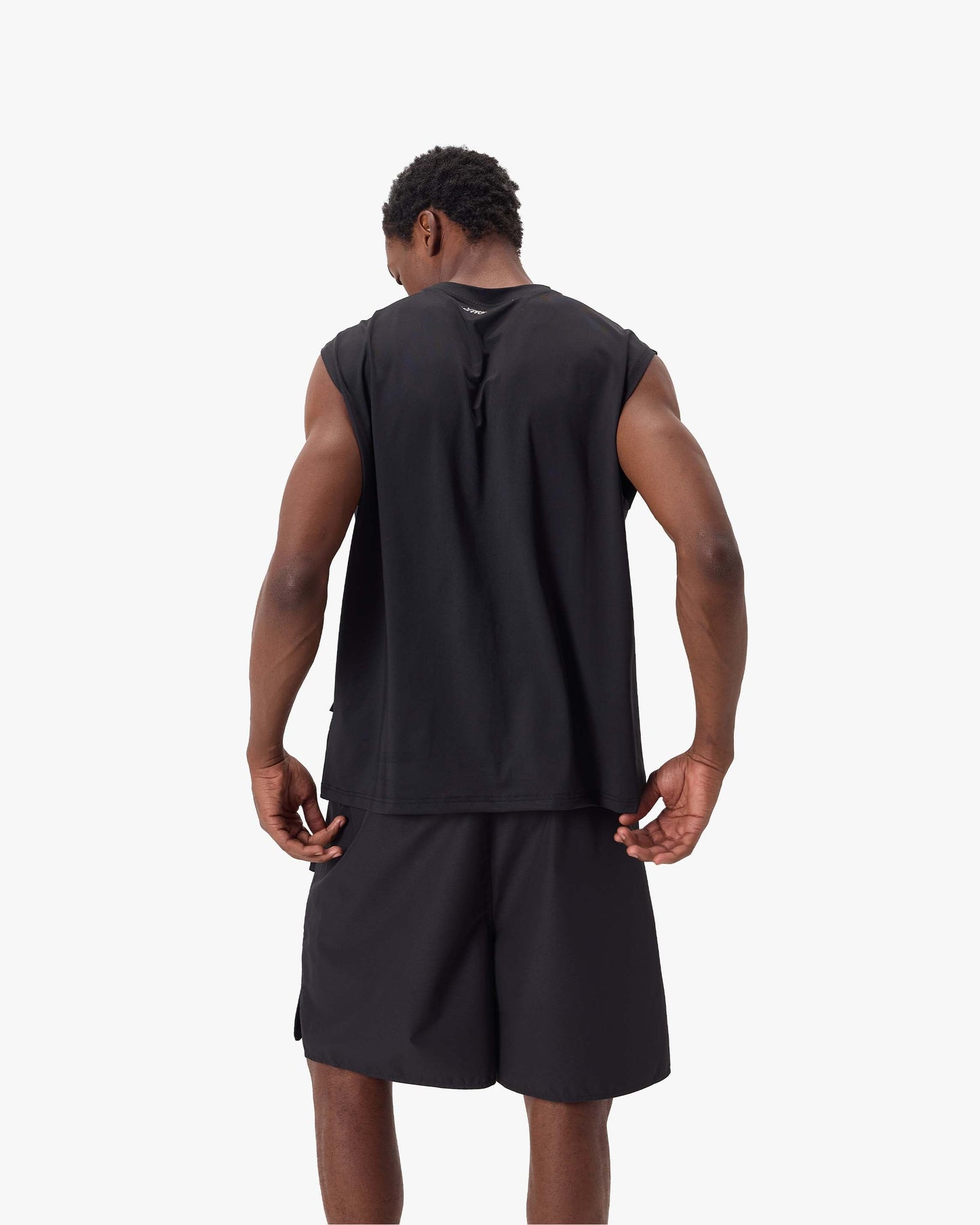 ACTIVEWEAR BOXY TANKTOP BLACK