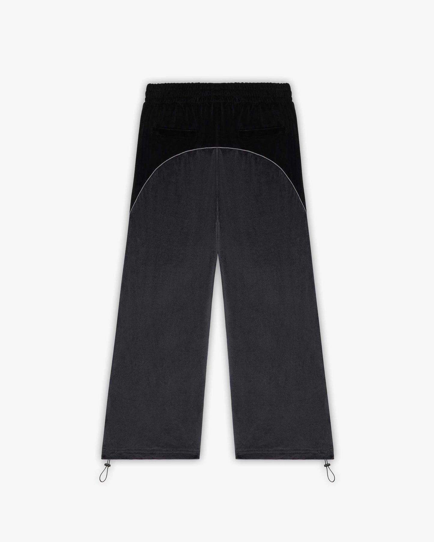 VELOURS TRACK PANTS BLACK