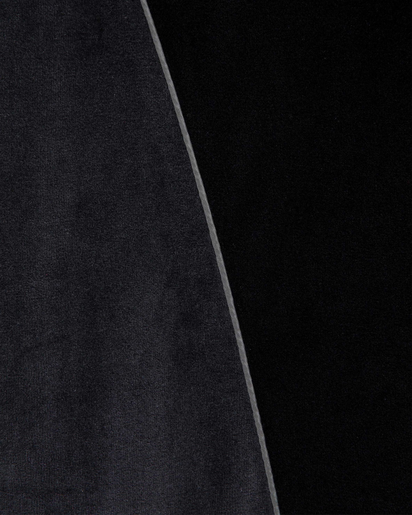 VELOURS TRACK PANTS BLACK