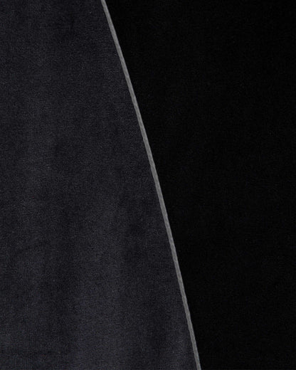 VELOURS TRACK PANTS BLACK