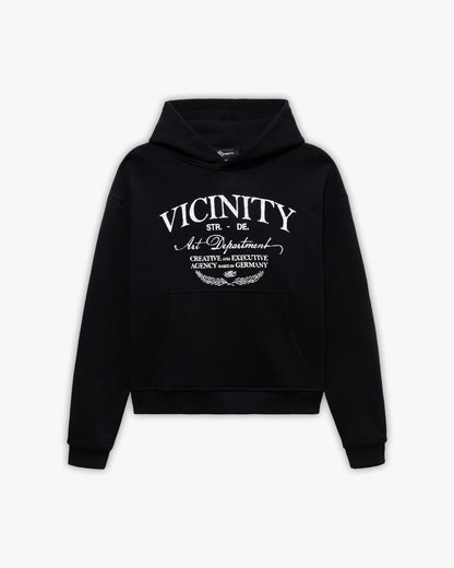 ART DEPARTMENT HOODIE BLACK