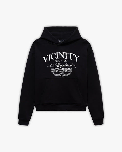 ART DEPARTMENT HOODIE BLACK