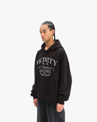 ART DEPARTMENT HOODIE BLACK
