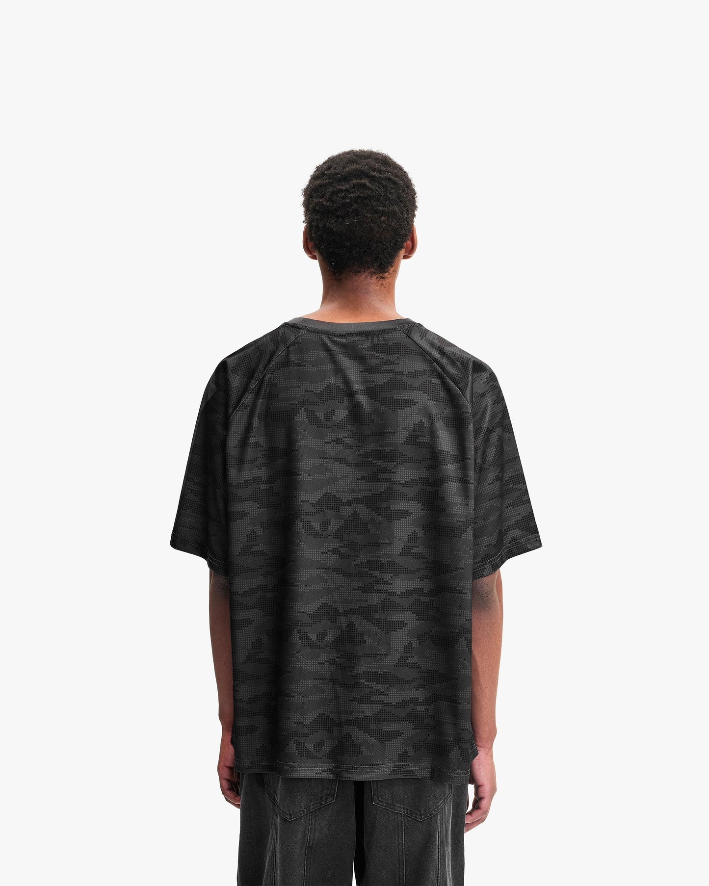 CAMO JERSEY BLACK