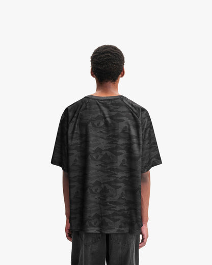 CAMO JERSEY BLACK