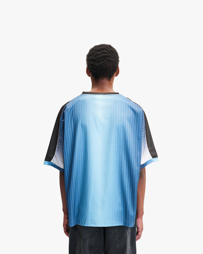 GRADIENT JERSEY AQUA