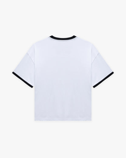 BLONDE AMBITIONS TEE WHITE