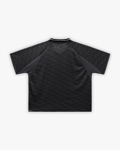 CHECKERED BW JERSEY BLACK