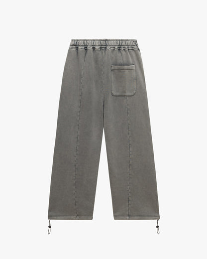 ACID WASHED JOGGER LIGHT GREY