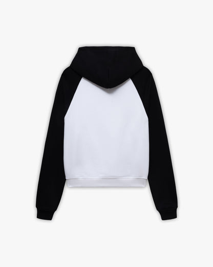 BICOLOR PUBLIC INSTITUTE HOODIE BLACK/WHITE