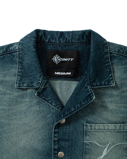 WILD SOUTH DENIM SHIRT LAKE