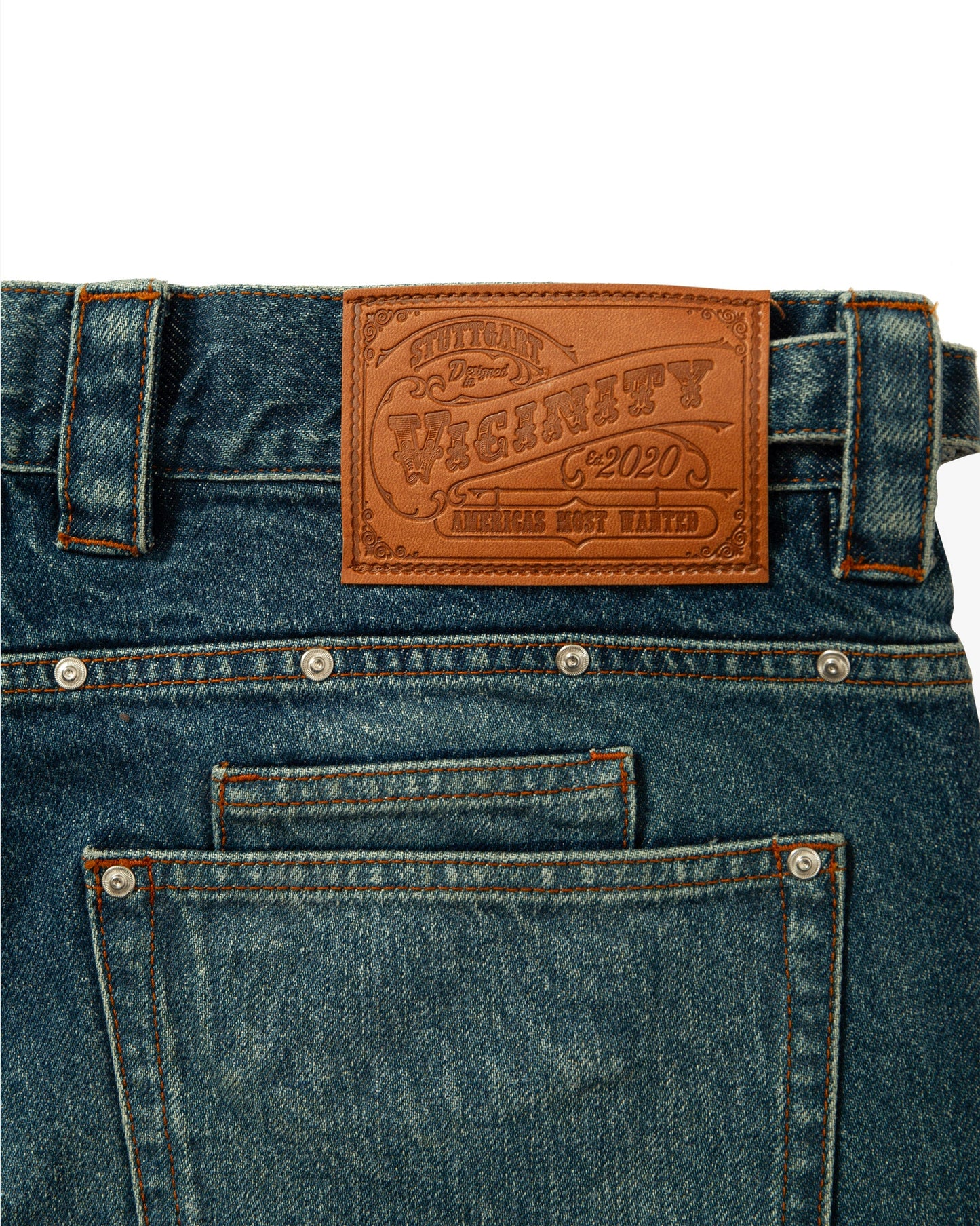 BISON DENIM DARK BLUE