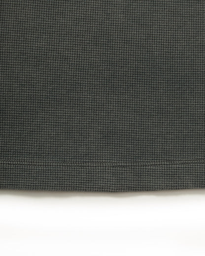 ACID WASHED WAFFLE LONGSLEEVE LIGHT GREY
