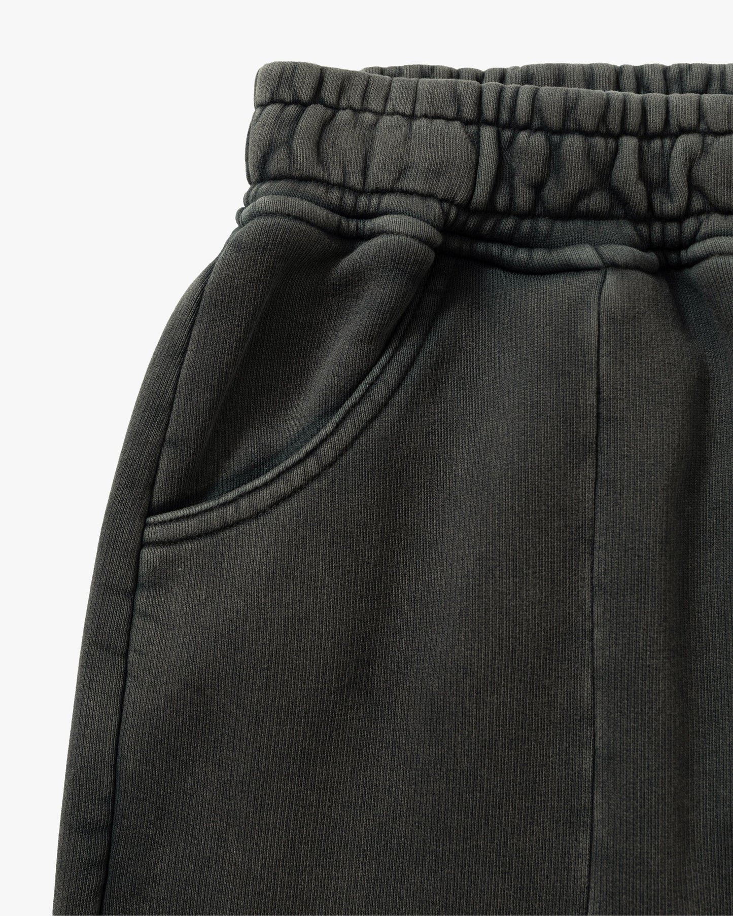 ACID WASHED JOGGER DARK GREY