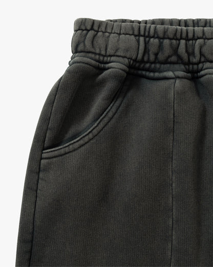 ACID WASHED JOGGER DARK GREY