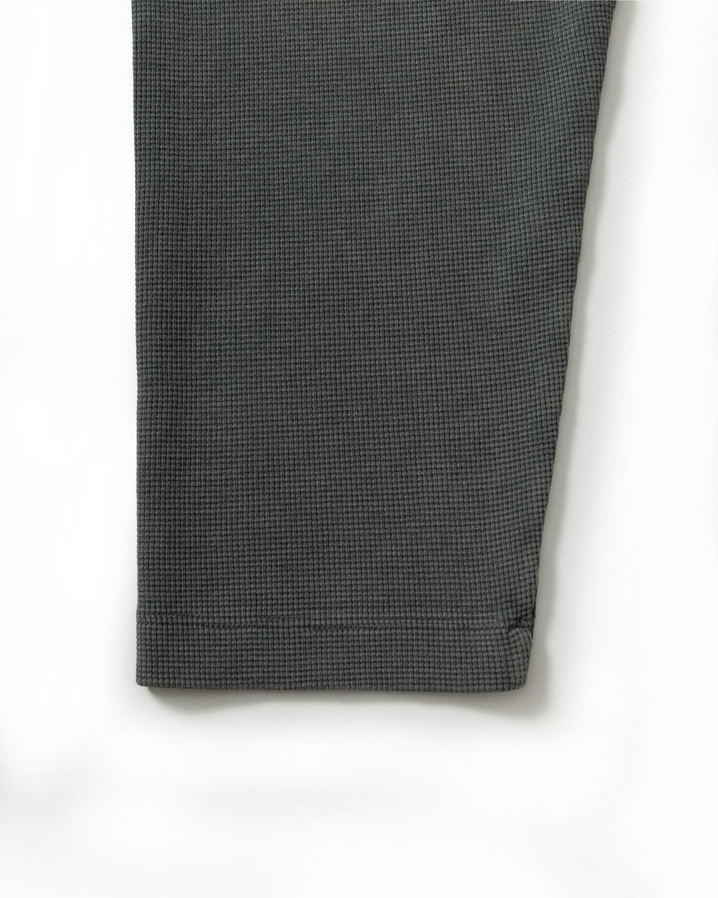 ACID WASHED WAFFLE LONGSLEEVE DARK GREY