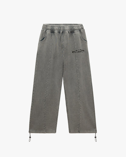ACID WASHED JOGGER LIGHT GREY