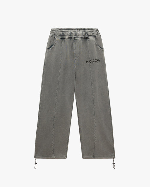 ACID WASHED JOGGER LIGHT GREY