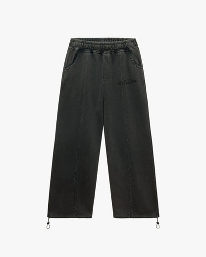 ACID WASHED JOGGER DARK GREY