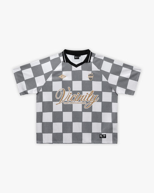 CARO CHECKER JERSEY BLACK/WHITE