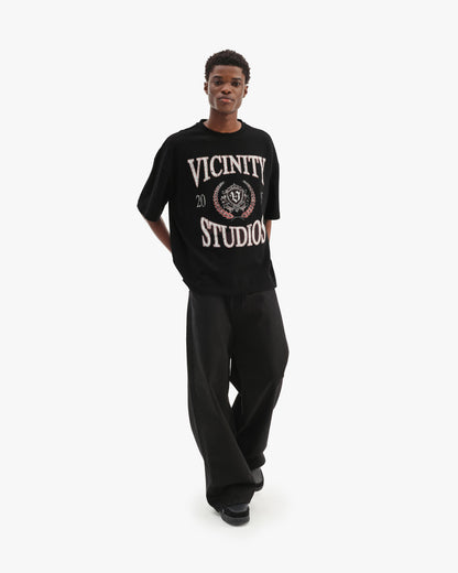 VICINITY PRESTIGE TEE BLACK