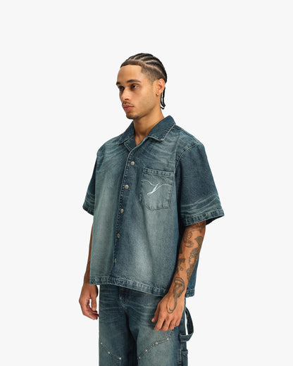 WILD SOUTH DENIM SHIRT LAKE