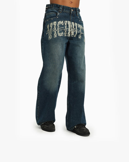 BISON DENIM DARK BLUE