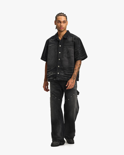 WILD SOUTH DENIM SHIRT COAL