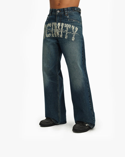BISON DENIM DARK BLUE