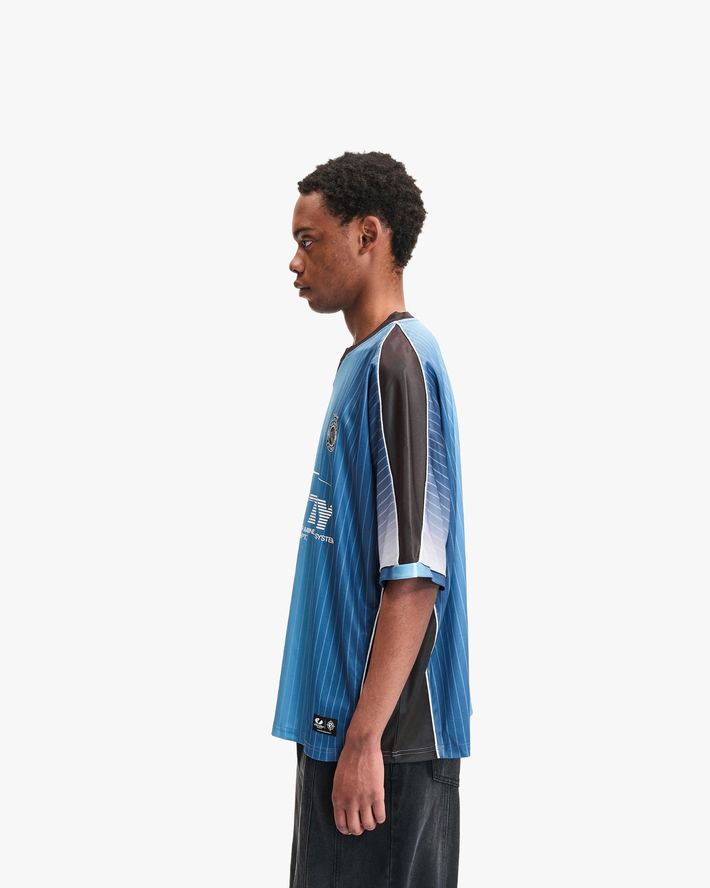 GRADIENT JERSEY AQUA