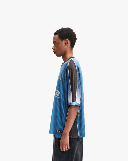 GRADIENT JERSEY AQUA