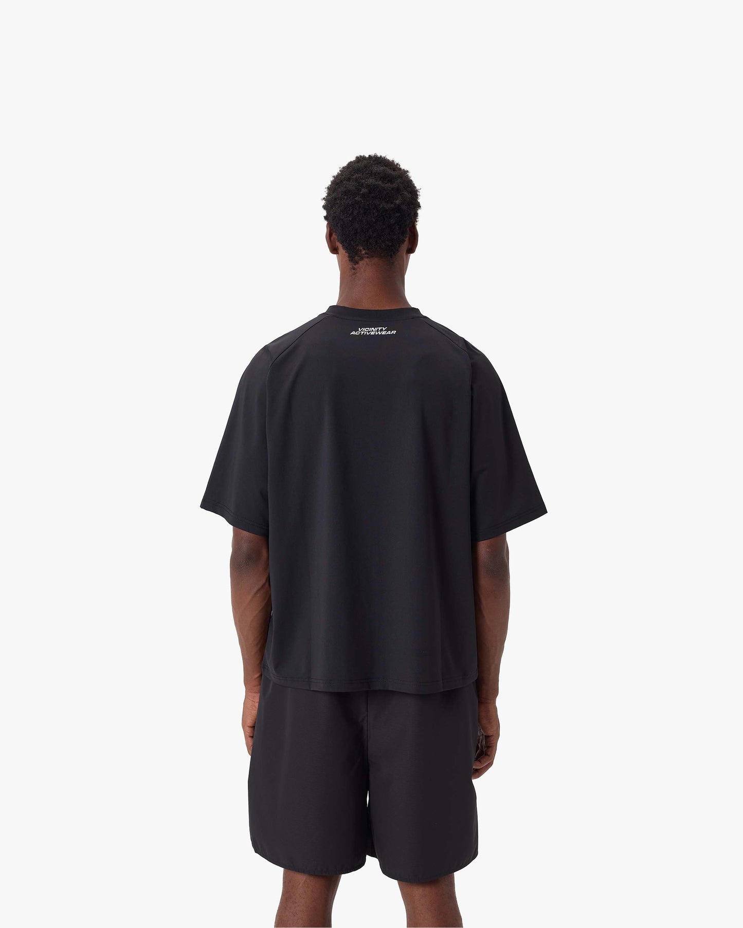 ACTIVEWEAR BOXY TEE BLACK