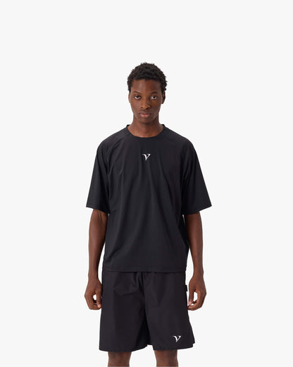 ACTIVEWEAR BOXY TEE BLACK