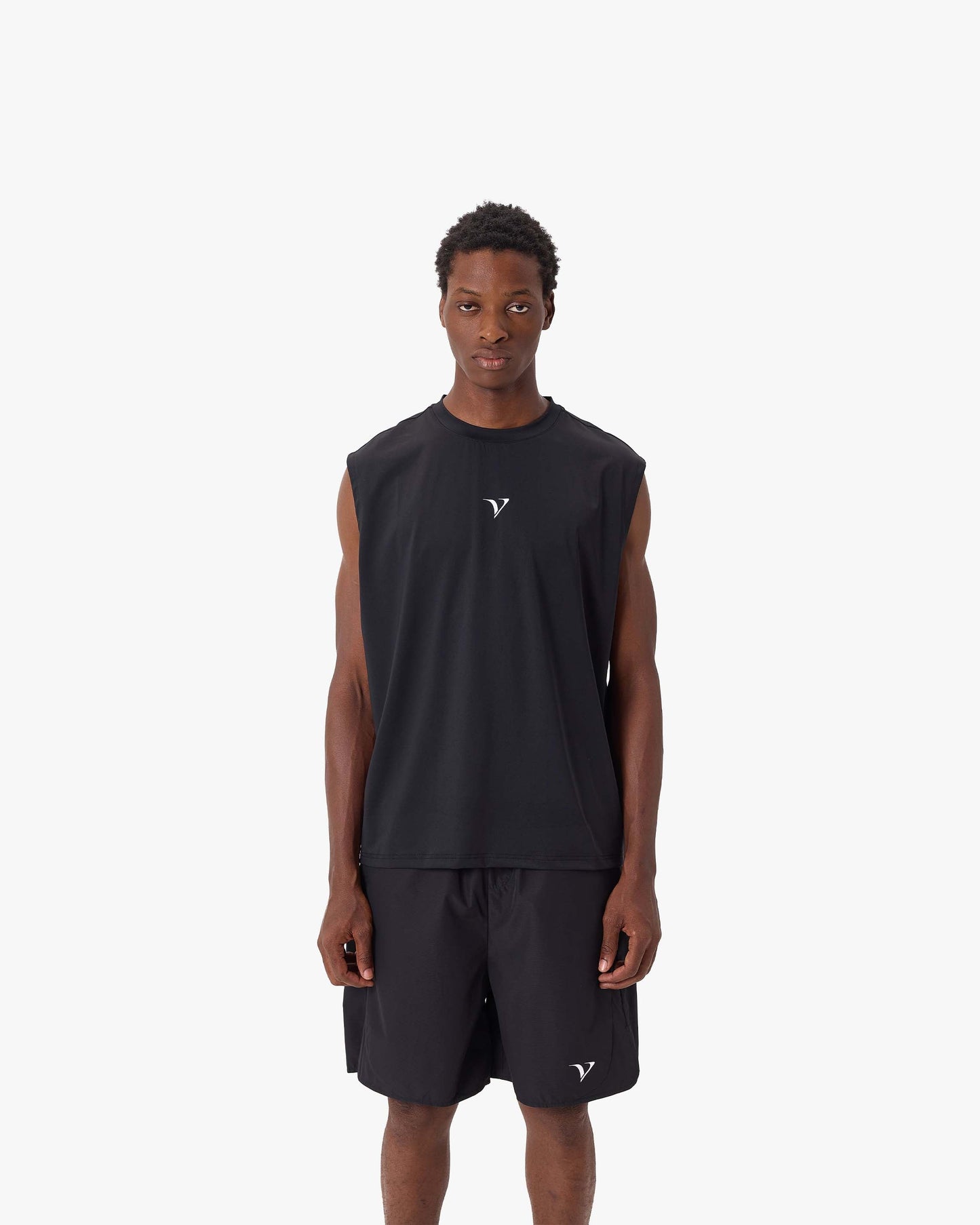 ACTIVEWEAR BOXY TANKTOP BLACK