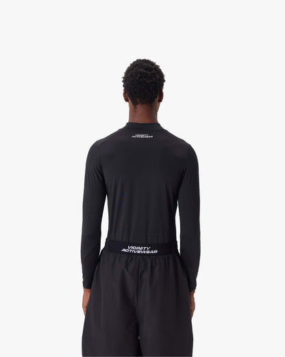 ACTIVEWEAR COMPRESSION LONGSLEEVE BLACK