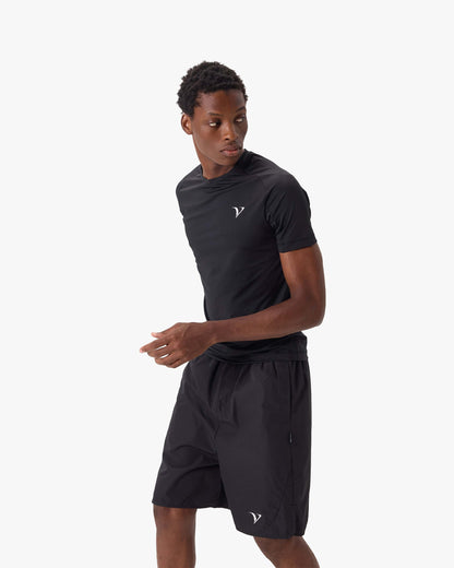 ACTIVEWEAR COMPRESSION TEE BLACK