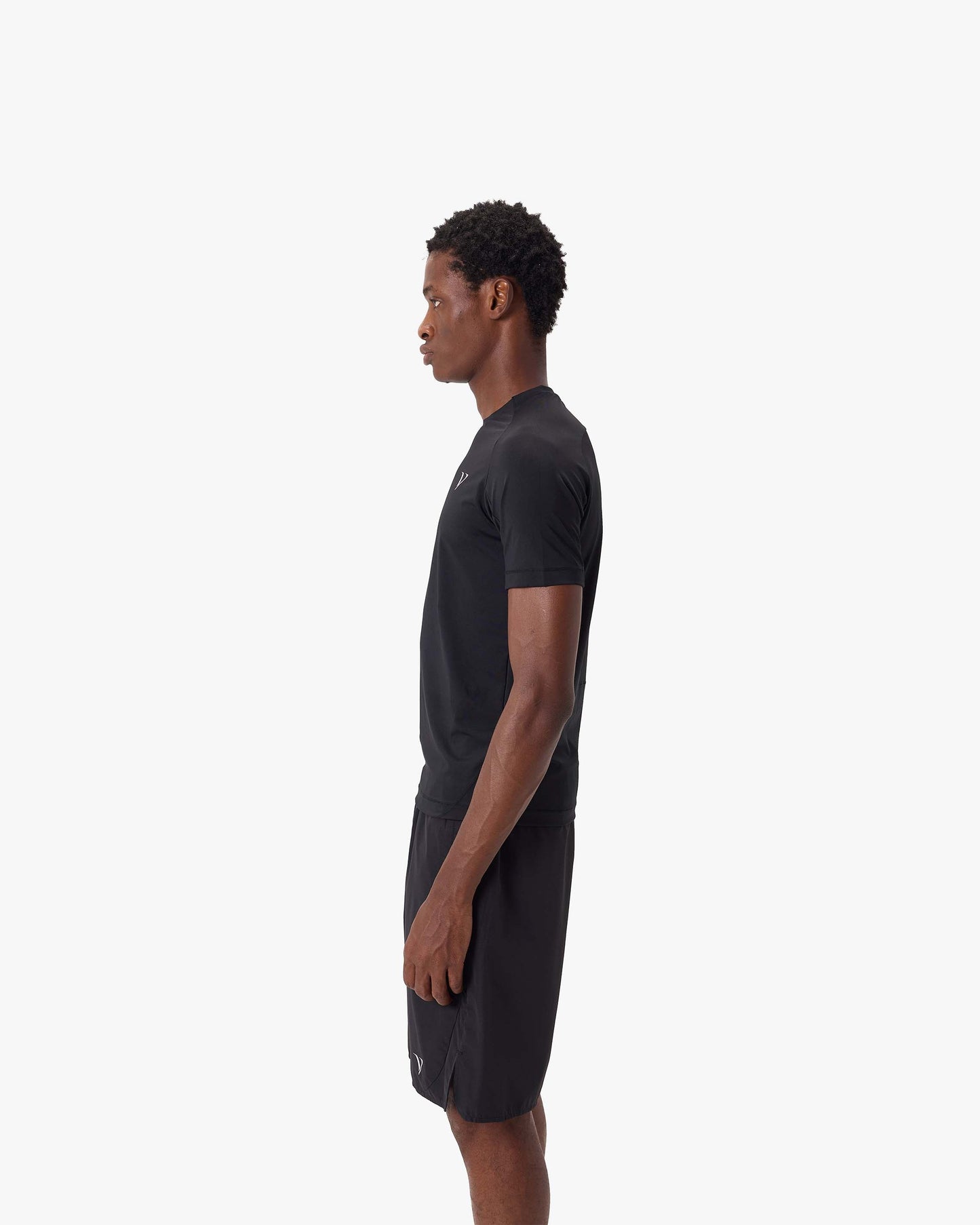 ACTIVEWEAR COMPRESSION TEE BLACK