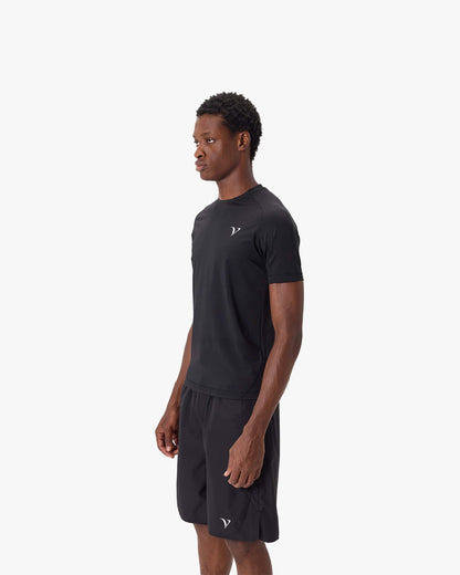 ACTIVEWEAR COMPRESSION TEE BLACK
