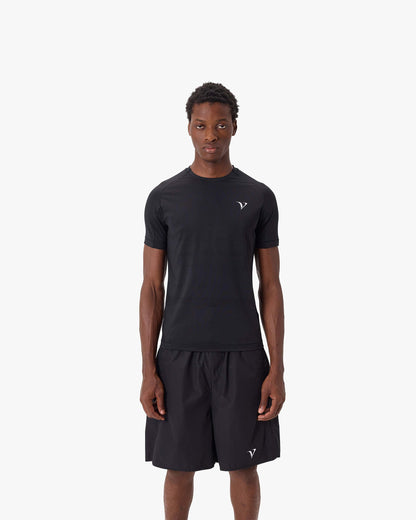 ACTIVEWEAR COMPRESSION TEE BLACK