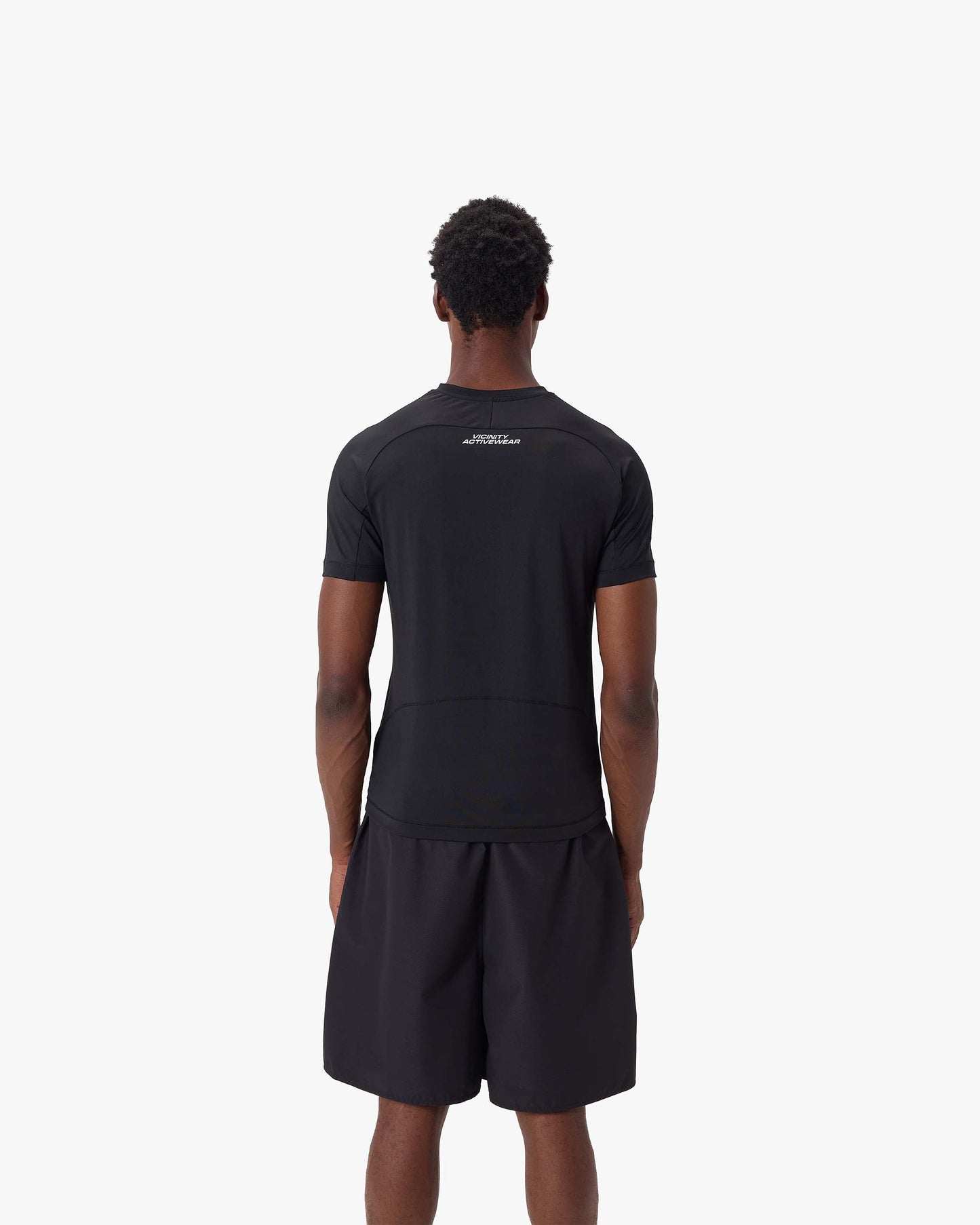 ACTIVEWEAR COMPRESSION TEE BLACK