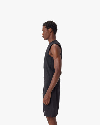 ACTIVEWEAR COMPRESSION TANKTOP BLACK