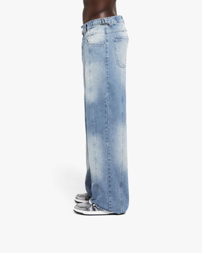 V-LOGO LIGHT BLUE DENIM