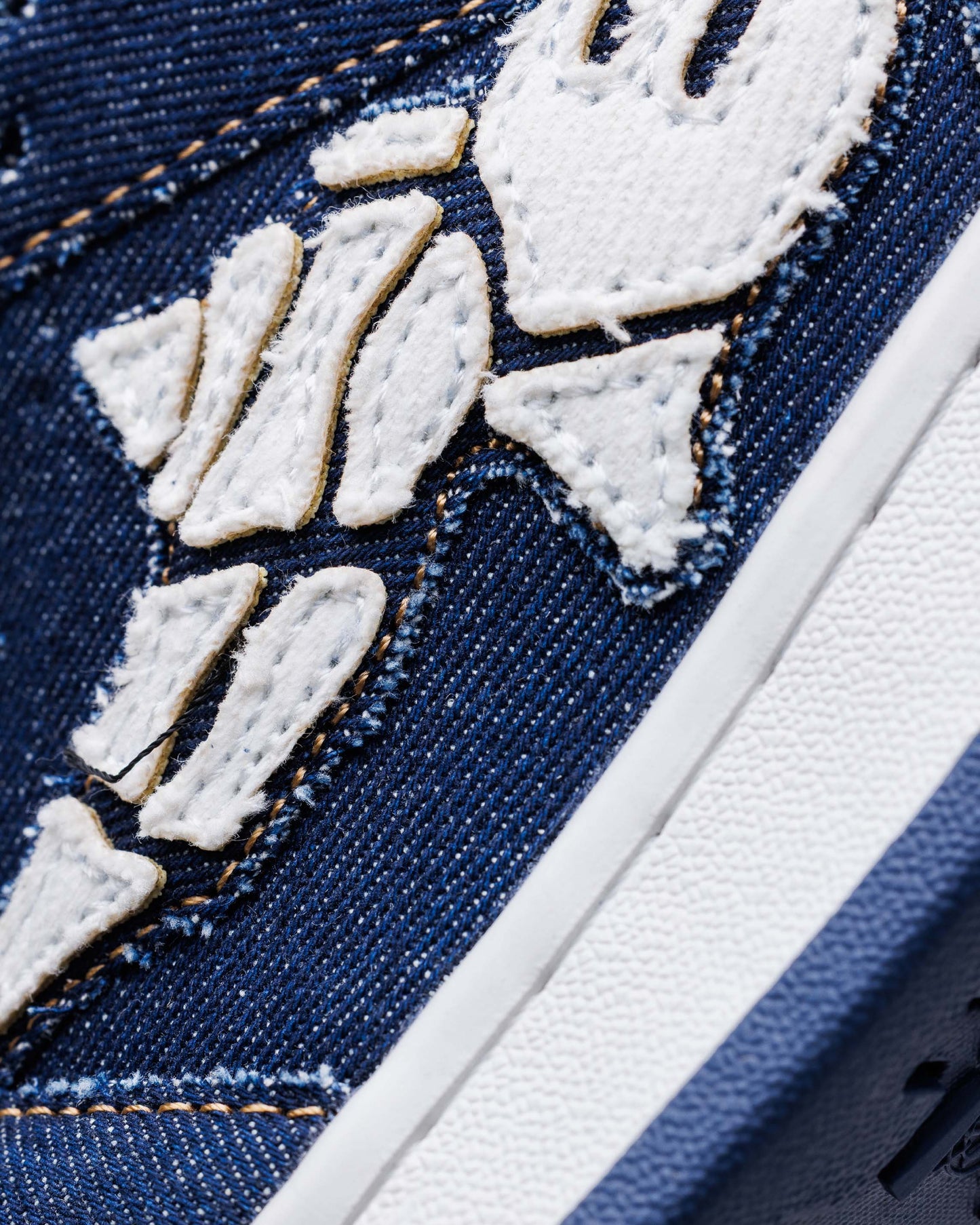 AKIMBO LOWS "SELVEDGE DENIM BLUE"
