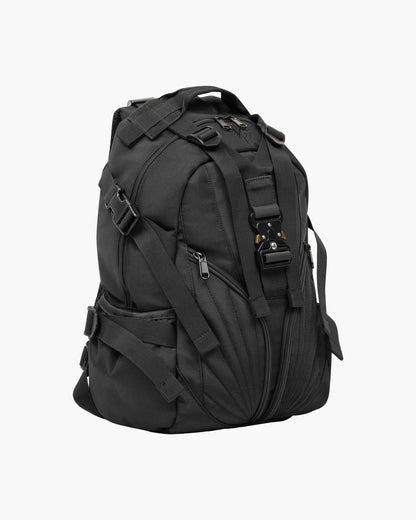 BUCKLE BACKPACK - BLACK