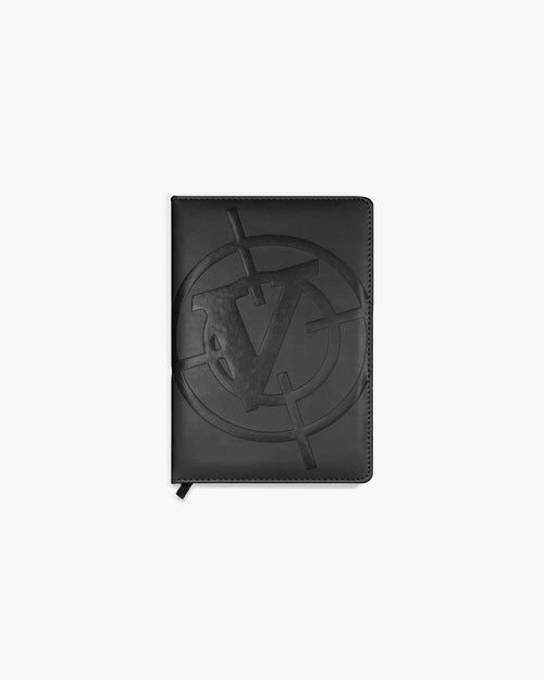 V-LOGO NOTEBOOK BLACK