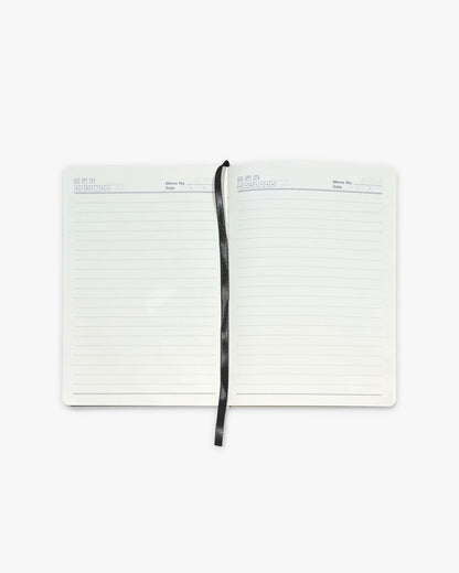 V-LOGO NOTEBOOK BLACK